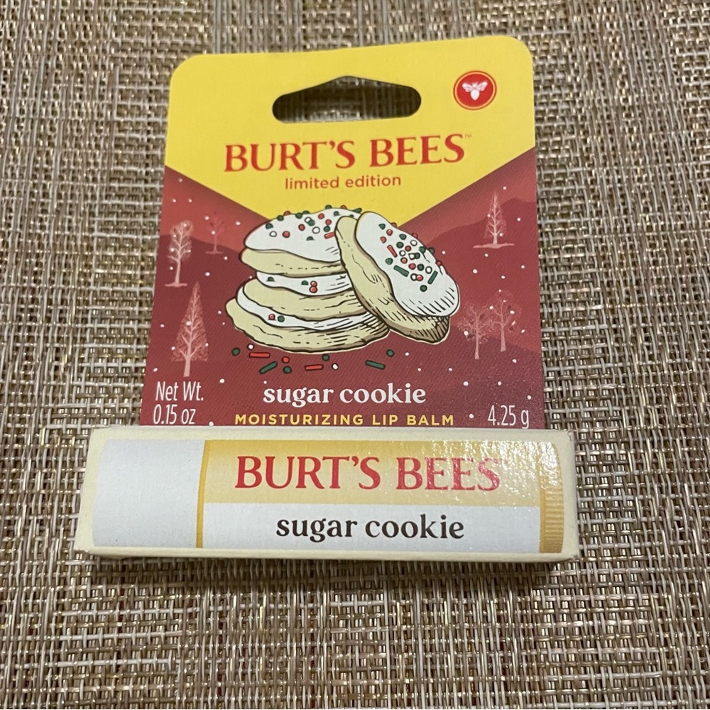 Burt’s Bees limited edition sugar cookie lip balm